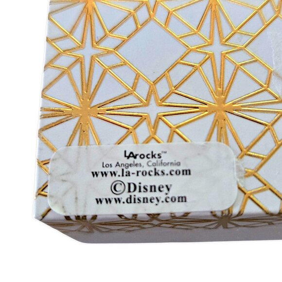 Disney Mickey and Minnie Mouse "Made for Each Other" 14K Gold Plated Necklace - Picture 6 of 6